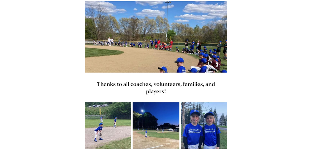 Leominster Little League in action!
