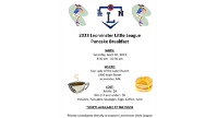 LLL Pancake Breakfast - Saturday April 1 - 8:30-10:30am